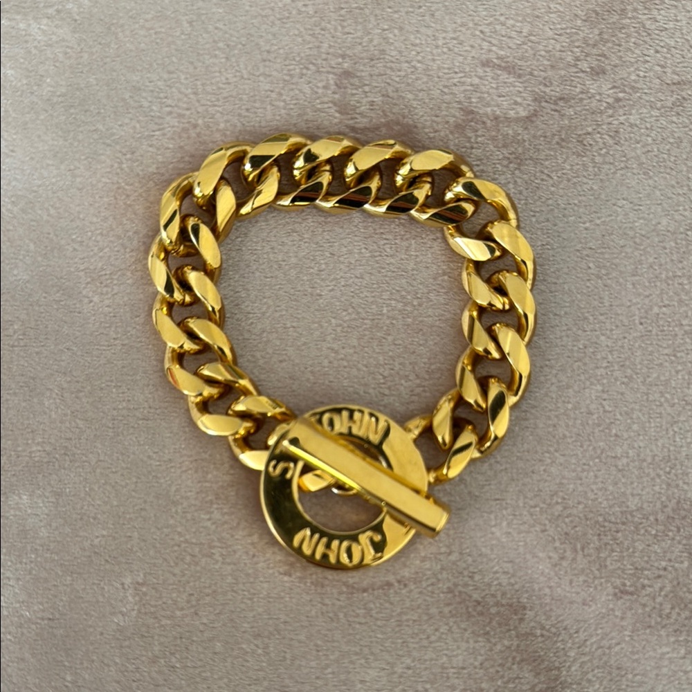 St. John Gold Chain Bracelet
